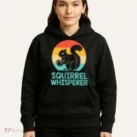 Funny Squirrel Whisperer Art Squirrel Lover Hoodie thumb 5