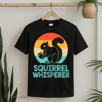 Funny Squirrel Whisperer Art Squirrel Lover T-Shirt thumb 2