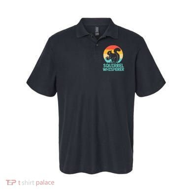 Funny Squirrel Whisperer Art Squirrel Lover Polo