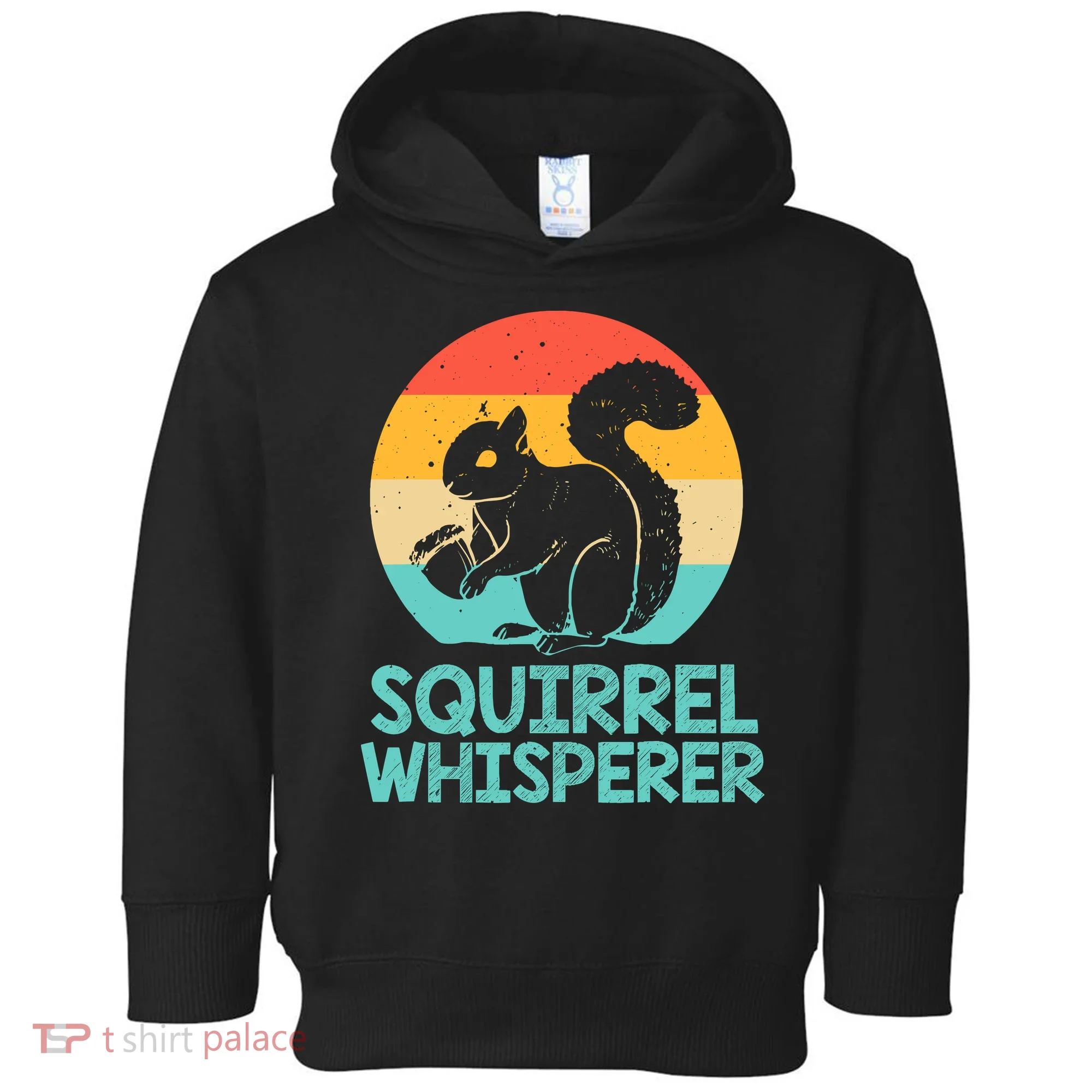 Funny Squirrel Whisperer Art Squirrel Lover Toddler Hoodie