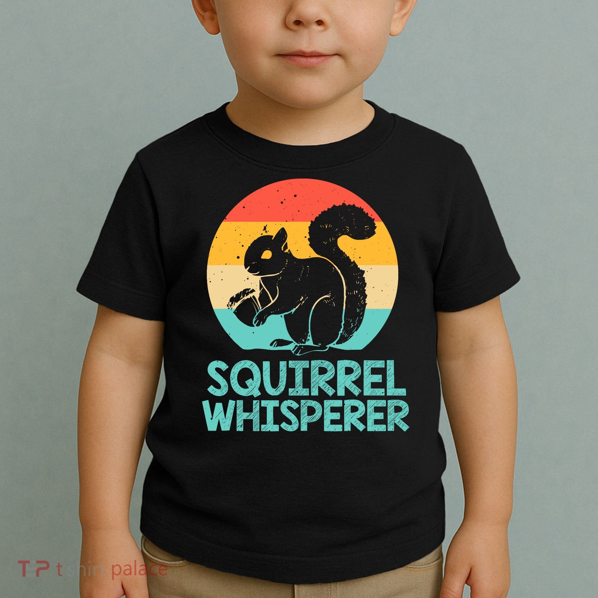 Funny Squirrel Whisperer Art Squirrel Lover Toddler T-Shirt