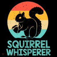 Funny Squirrel Whisperer Art Squirrel Lover Toddler T-Shirt thumb 4