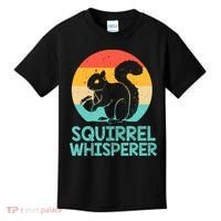Funny Squirrel Whisperer Art Squirrel Lover Kids T-Shirt thumb 0