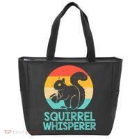 Funny Squirrel Whisperer Art Squirrel Lover Tote Bag thumb 0