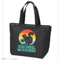 Funny Squirrel Whisperer Art Squirrel Lover Tote Bag thumb 3