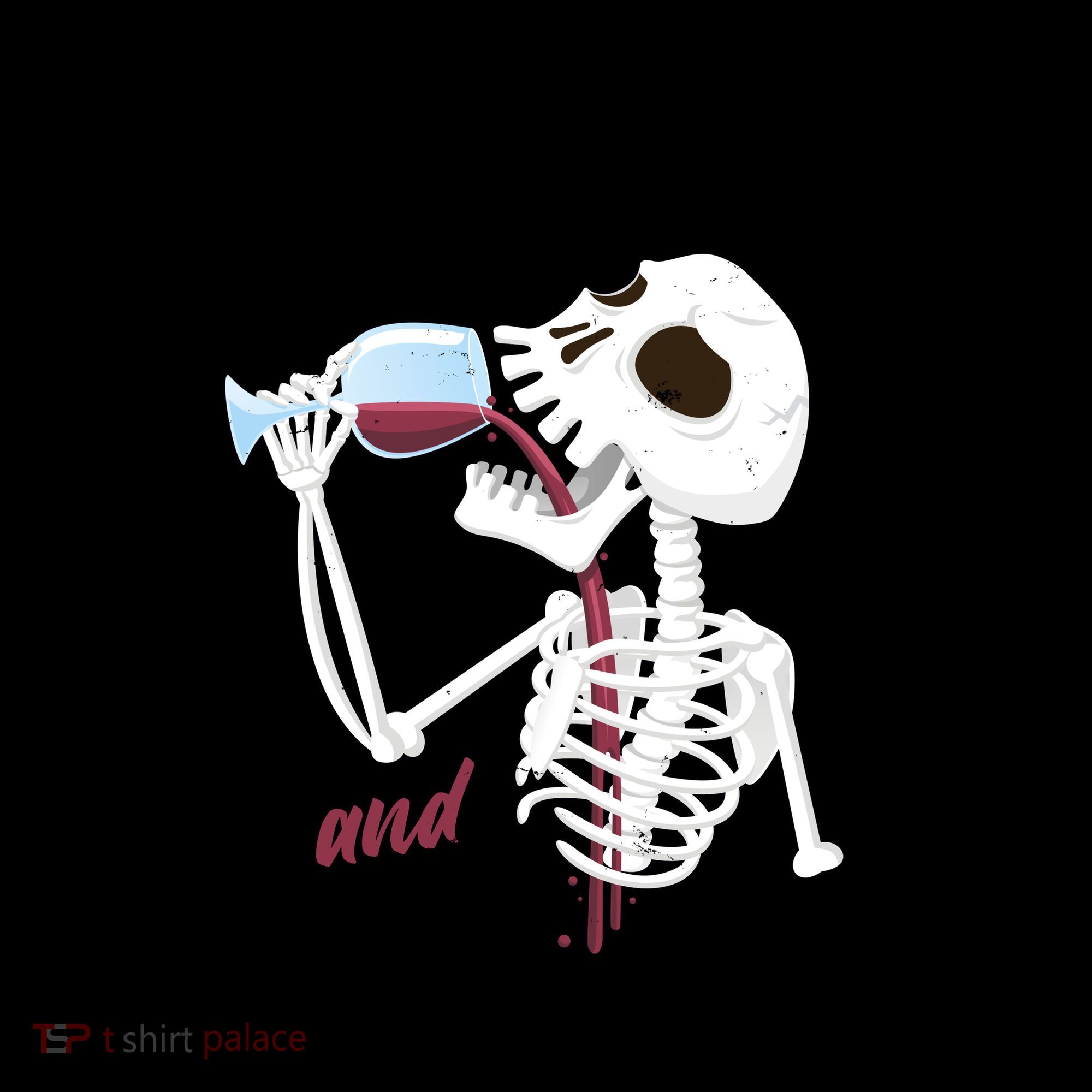 Funny Skeleton Wining And Dying Coffee Mug