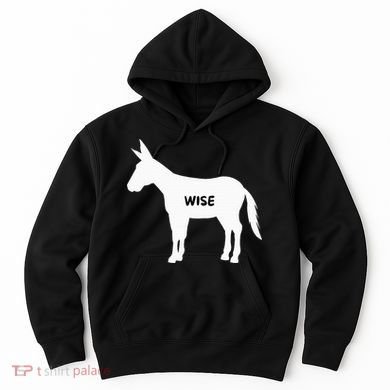 Funny Sarcastic Wise Donkey Lovers Hoodie
