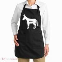 Funny Sarcastic Wise Donkey Lovers Apron thumb 2