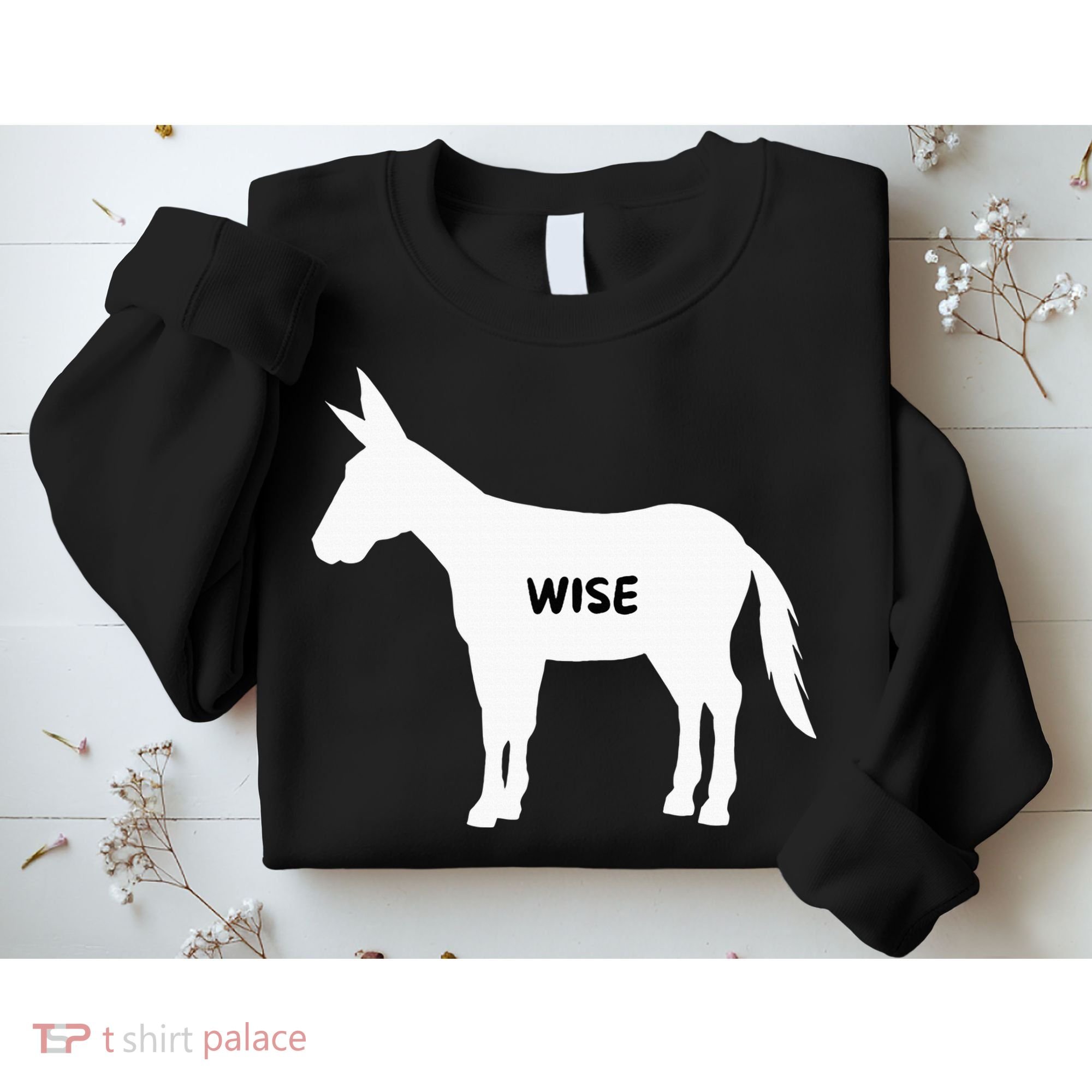 Funny Sarcastic Wise Donkey Lovers Sweatshirt