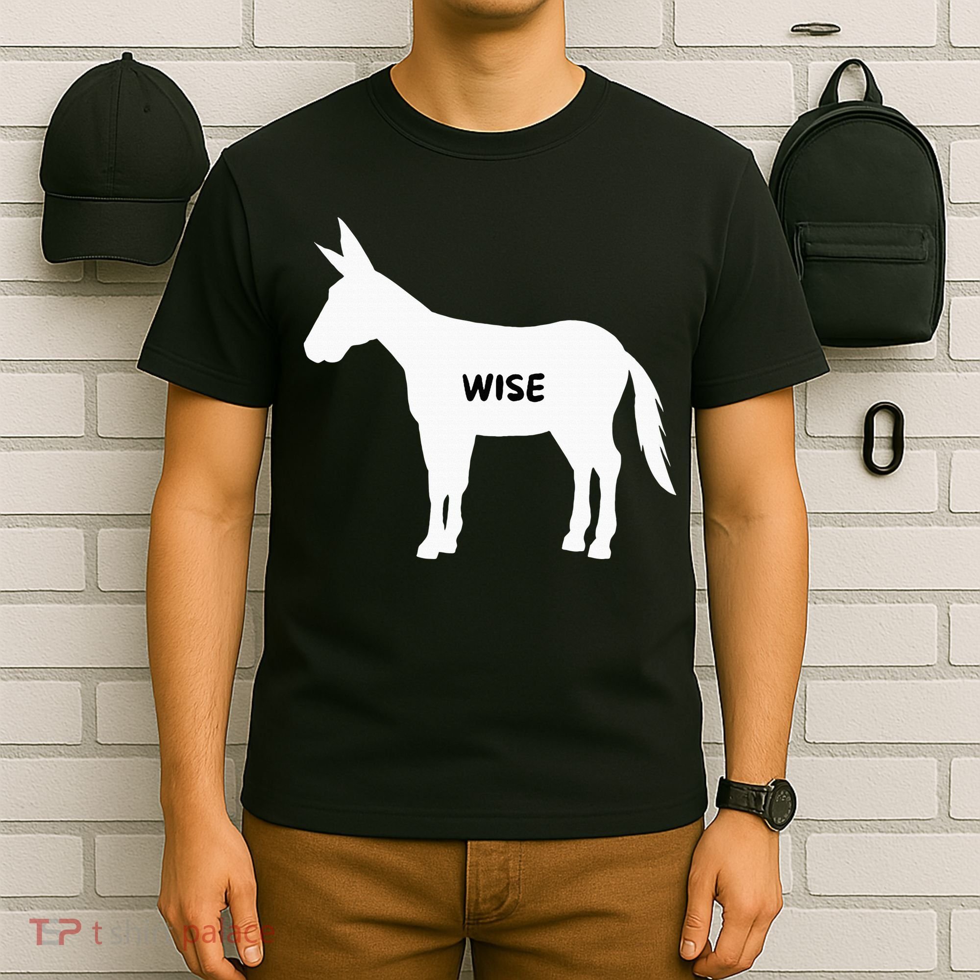 Funny Sarcastic Wise Donkey Lovers T-Shirt