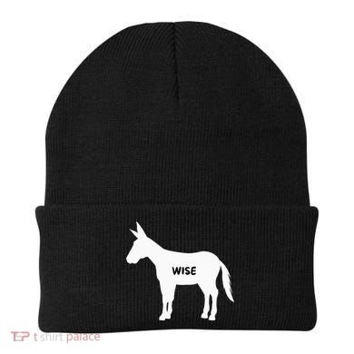 Funny Sarcastic Wise Donkey Lovers Beanie