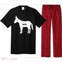 Funny Sarcastic Wise Donkey Lovers Pajama Set thumb 0