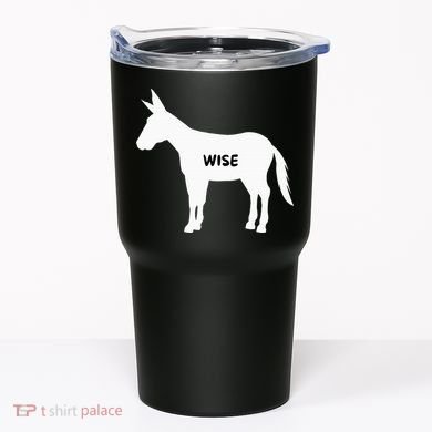 Funny Sarcastic Wise Donkey Lovers Tumbler