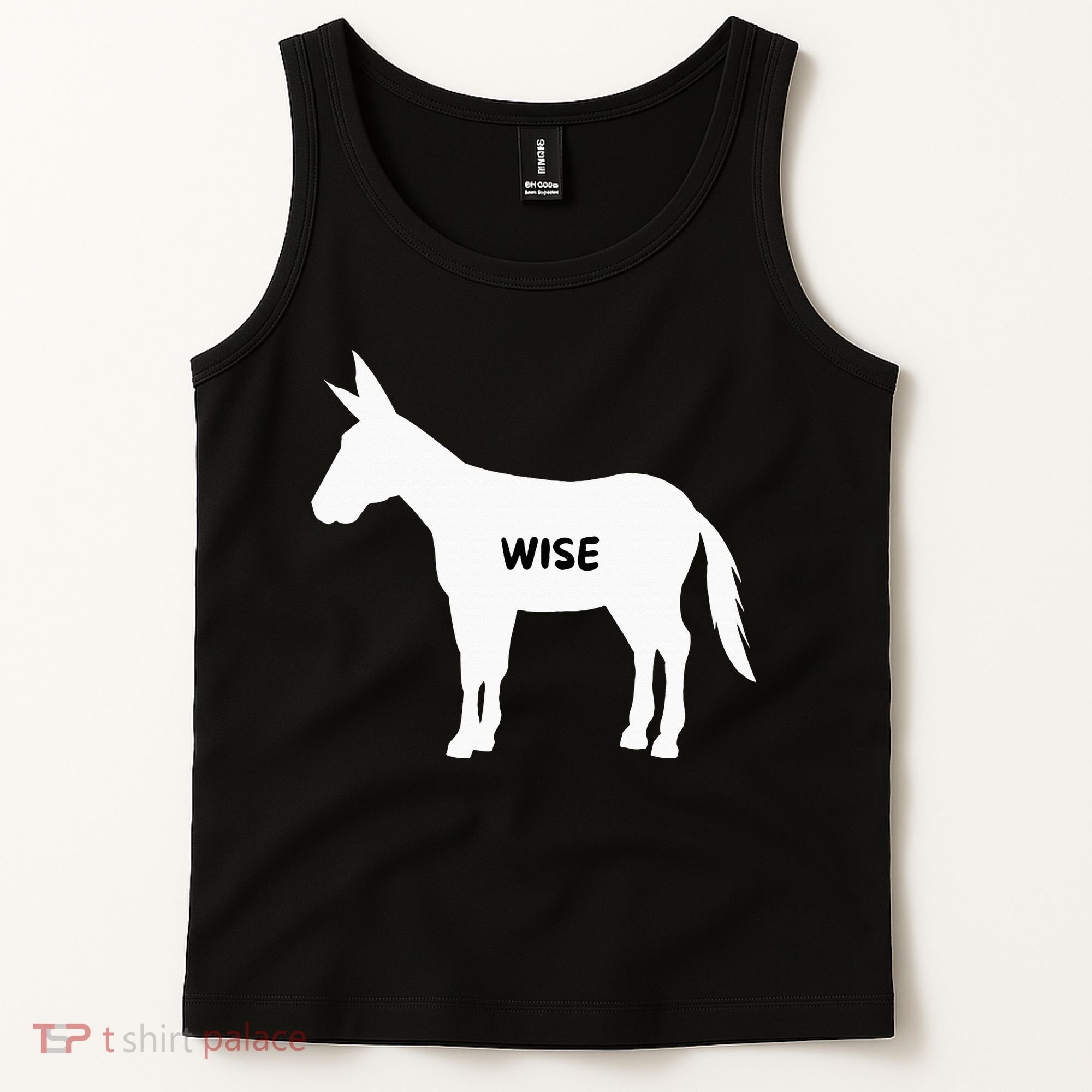 Funny Sarcastic Wise Donkey Lovers Tank Top