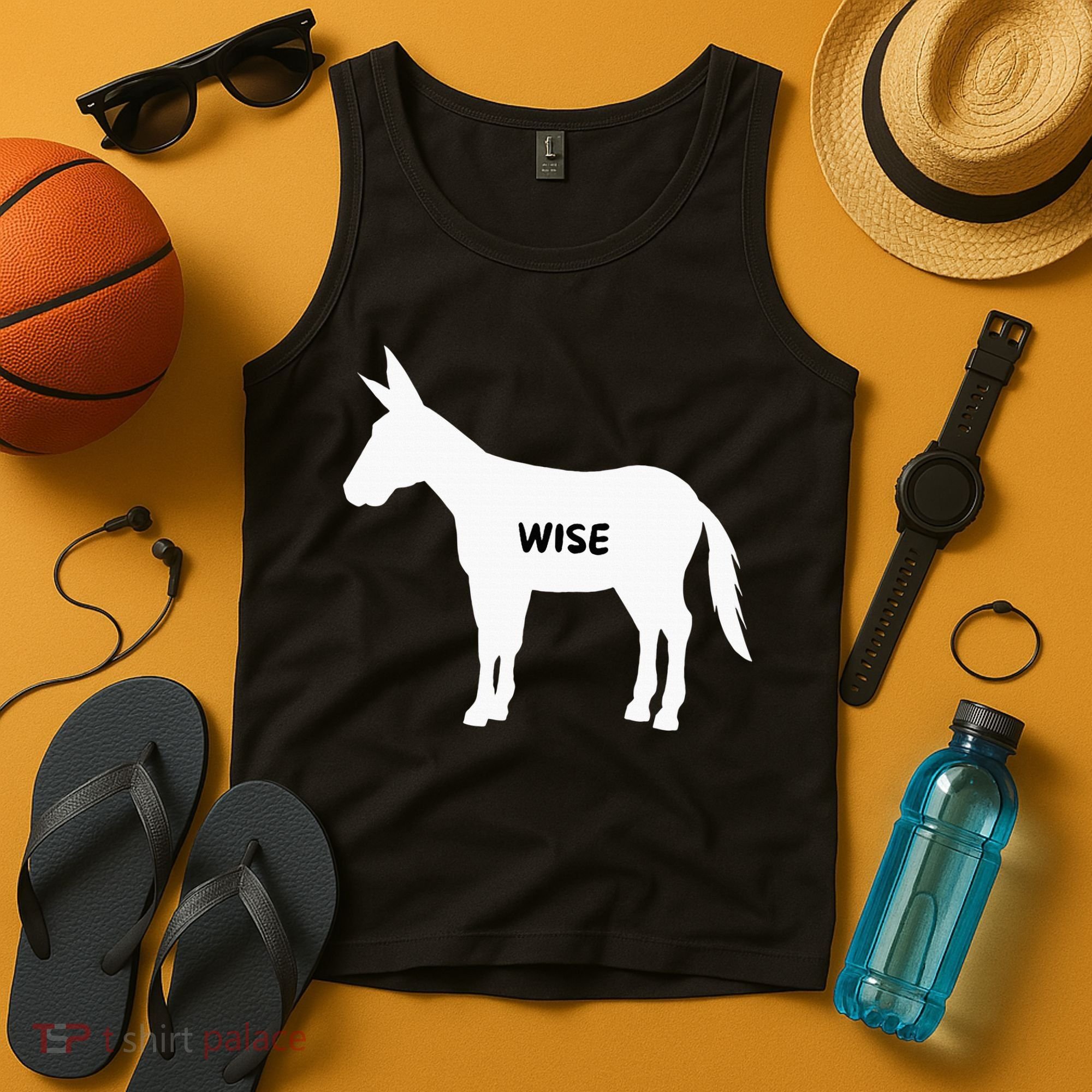 Funny Sarcastic Wise Donkey Lovers Tank Top