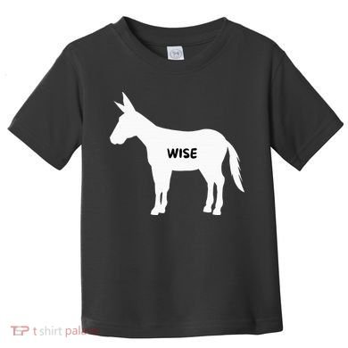 Funny Sarcastic Wise Donkey Lovers Toddler T-Shirt