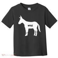 Funny Sarcastic Wise Donkey Lovers Toddler T-Shirt thumb 0