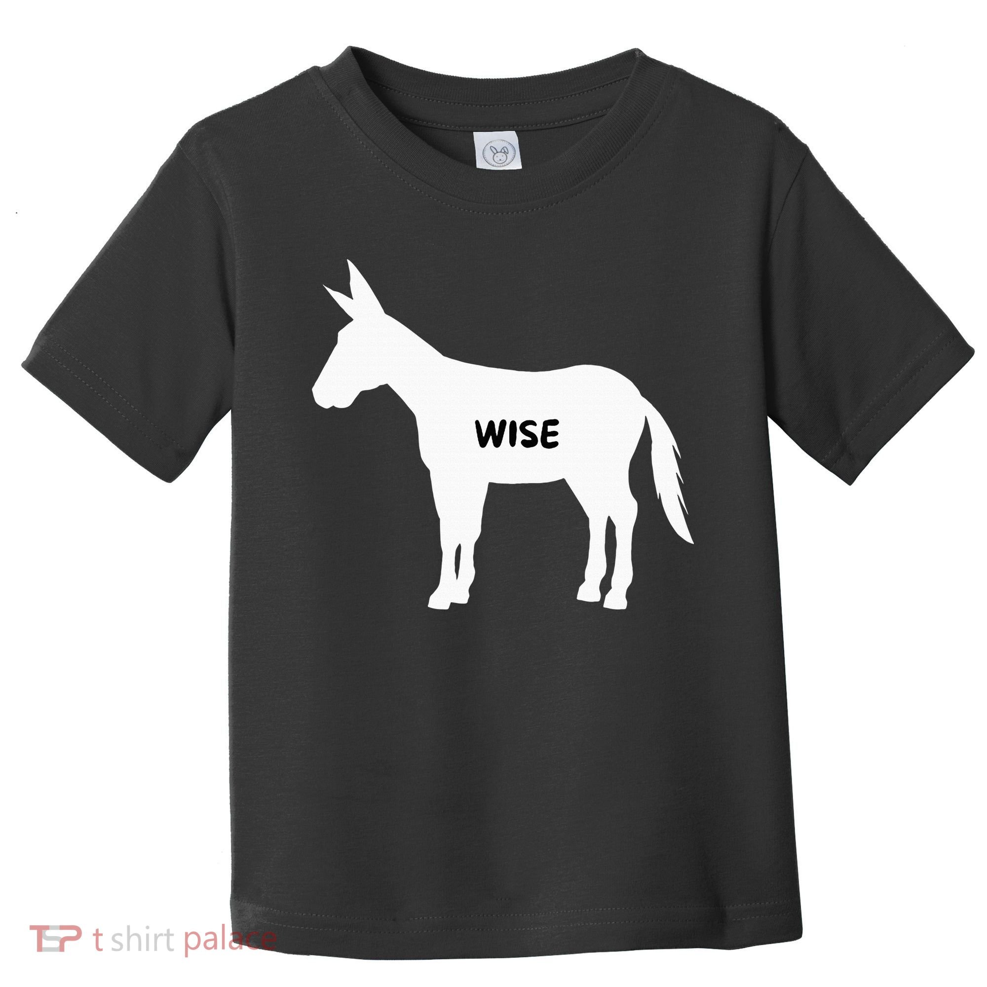 Funny Sarcastic Wise Donkey Lovers Toddler T-Shirt
