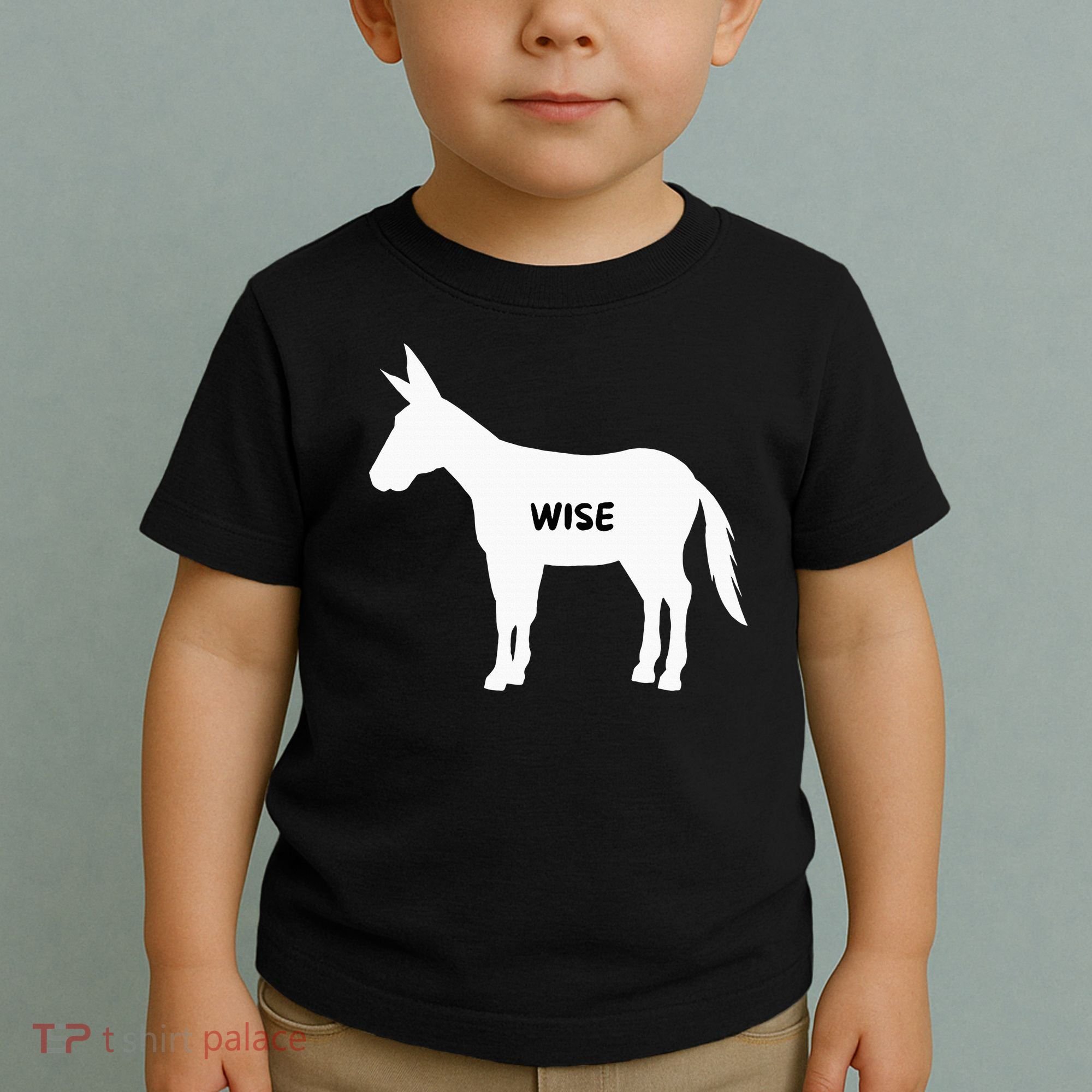 Funny Sarcastic Wise Donkey Lovers Toddler T-Shirt
