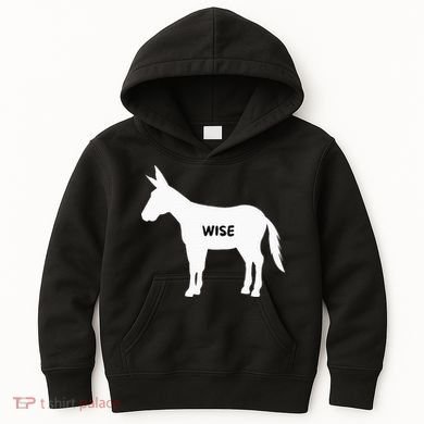Funny Sarcastic Wise Donkey Lovers Kids Hoodie