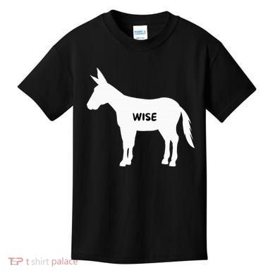 Funny Sarcastic Wise Donkey Lovers Kids T-Shirt