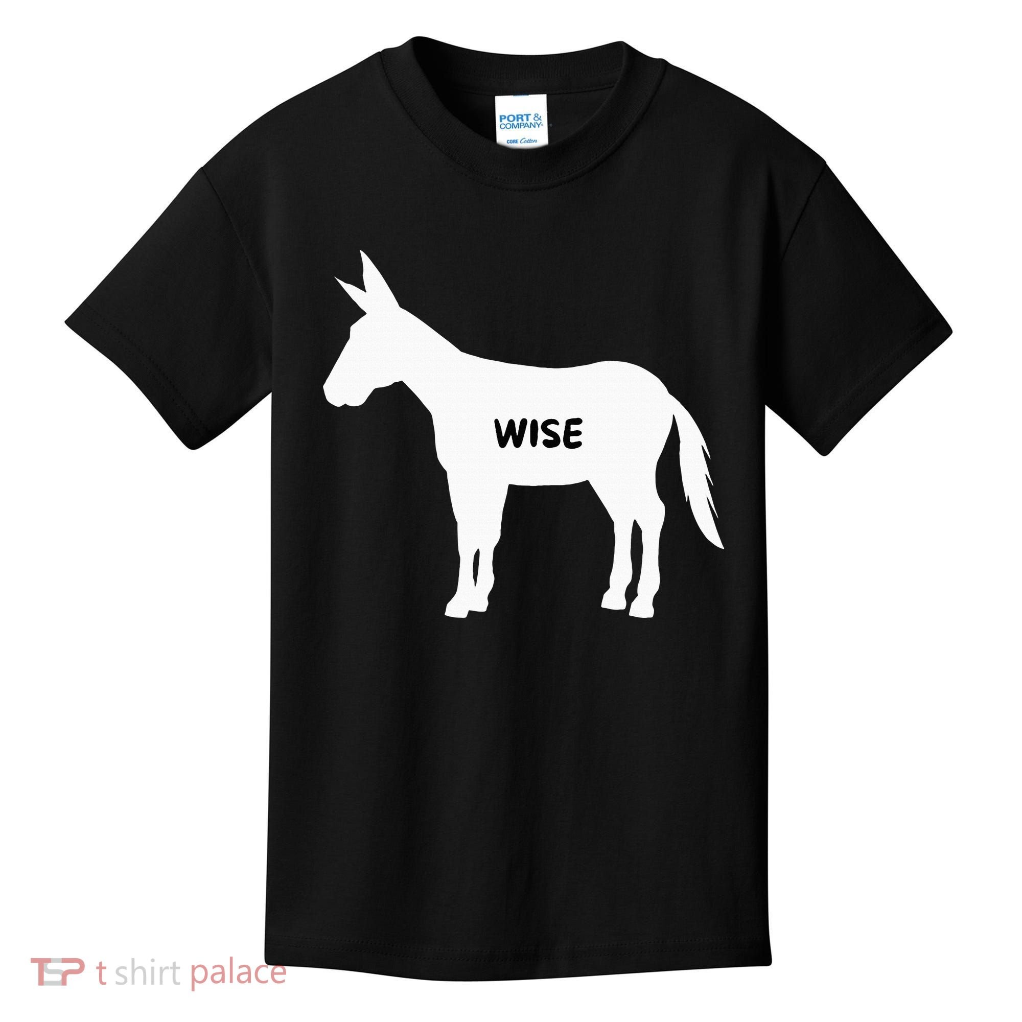 Funny Sarcastic Wise Donkey Lovers Kids T-Shirt
