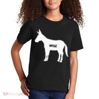 Funny Sarcastic Wise Donkey Lovers Kids T-Shirt thumb 2