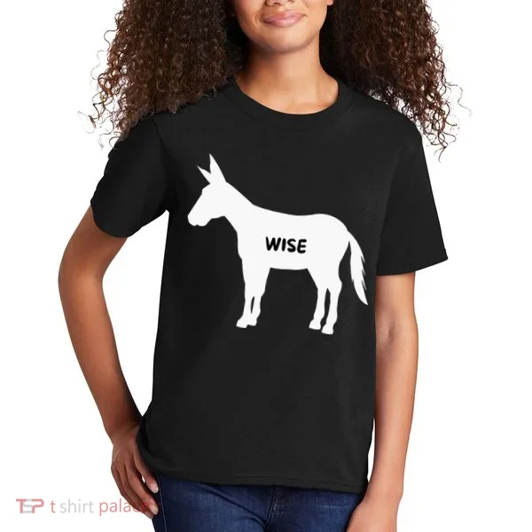 Funny Sarcastic Wise Donkey Lovers Kids T-Shirt
