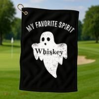Favorite Spirit Whiskey Golf Towel thumb 1