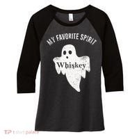 Favorite Spirit Whiskey Women's Tri-Blend 3/4-Sleeve Raglan Shirt thumb 0
