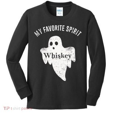 Favorite Spirit Whiskey Kids Long Sleeve Shirt