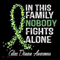 Family Support Warrior Fighter Celiac Disease Awareness Gift Coffee Mug thumb 5