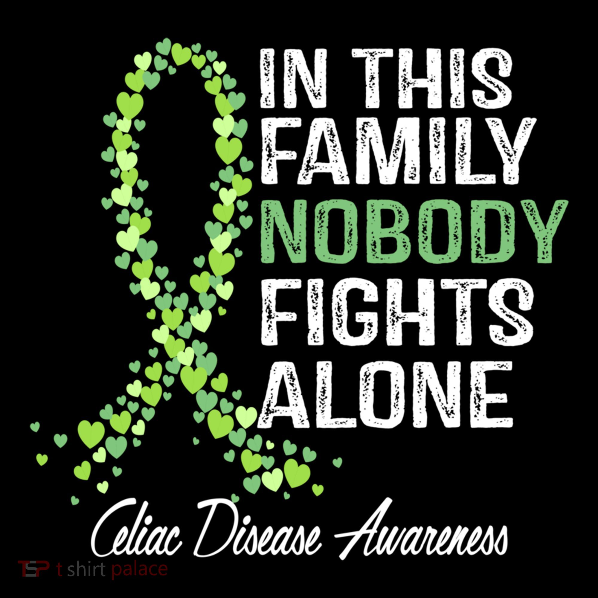 Family Support Warrior Fighter Celiac Disease Awareness Gift Coffee Mug