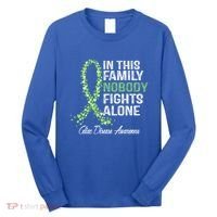 Family Support Warrior Fighter Celiac Disease Awareness Gift Long Sleeve Shirt thumb 0