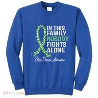 Family Support Warrior Fighter Celiac Disease Awareness Gift Sweatshirt thumb 0