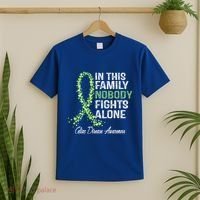 Family Support Warrior Fighter Celiac Disease Awareness Gift T-Shirt thumb 2