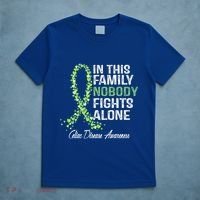Family Support Warrior Fighter Celiac Disease Awareness Gift T-Shirt thumb 5