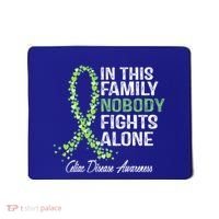 Family Support Warrior Fighter Celiac Disease Awareness Gift Mousepad thumb 0