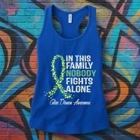 Family Support Warrior Fighter Celiac Disease Awareness Gift Women's Tank Top thumb 3