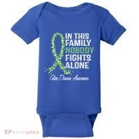 Family Support Warrior Fighter Celiac Disease Awareness Gift Baby Bodysuit thumb 0