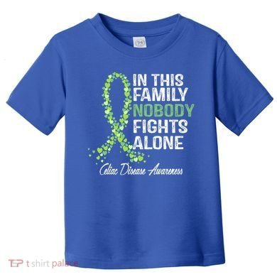 Family Support Warrior Fighter Celiac Disease Awareness Gift Toddler T-Shirt
