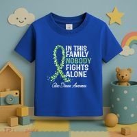 Family Support Warrior Fighter Celiac Disease Awareness Gift Toddler T-Shirt thumb 3