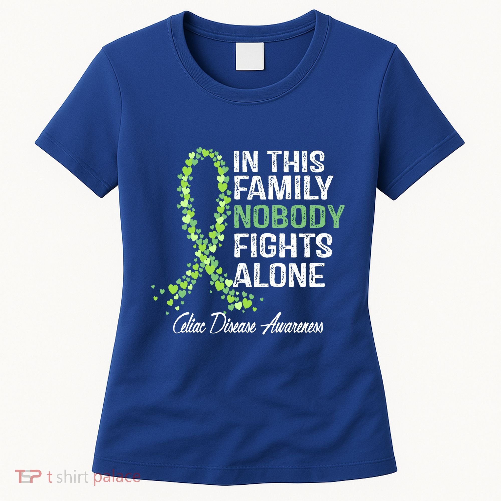 Family Support Warrior Fighter Celiac Disease Awareness Gift Women's T-Shirt