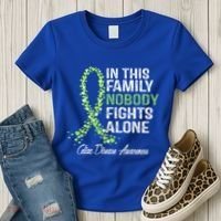 Family Support Warrior Fighter Celiac Disease Awareness Gift Women's T-Shirt thumb 3