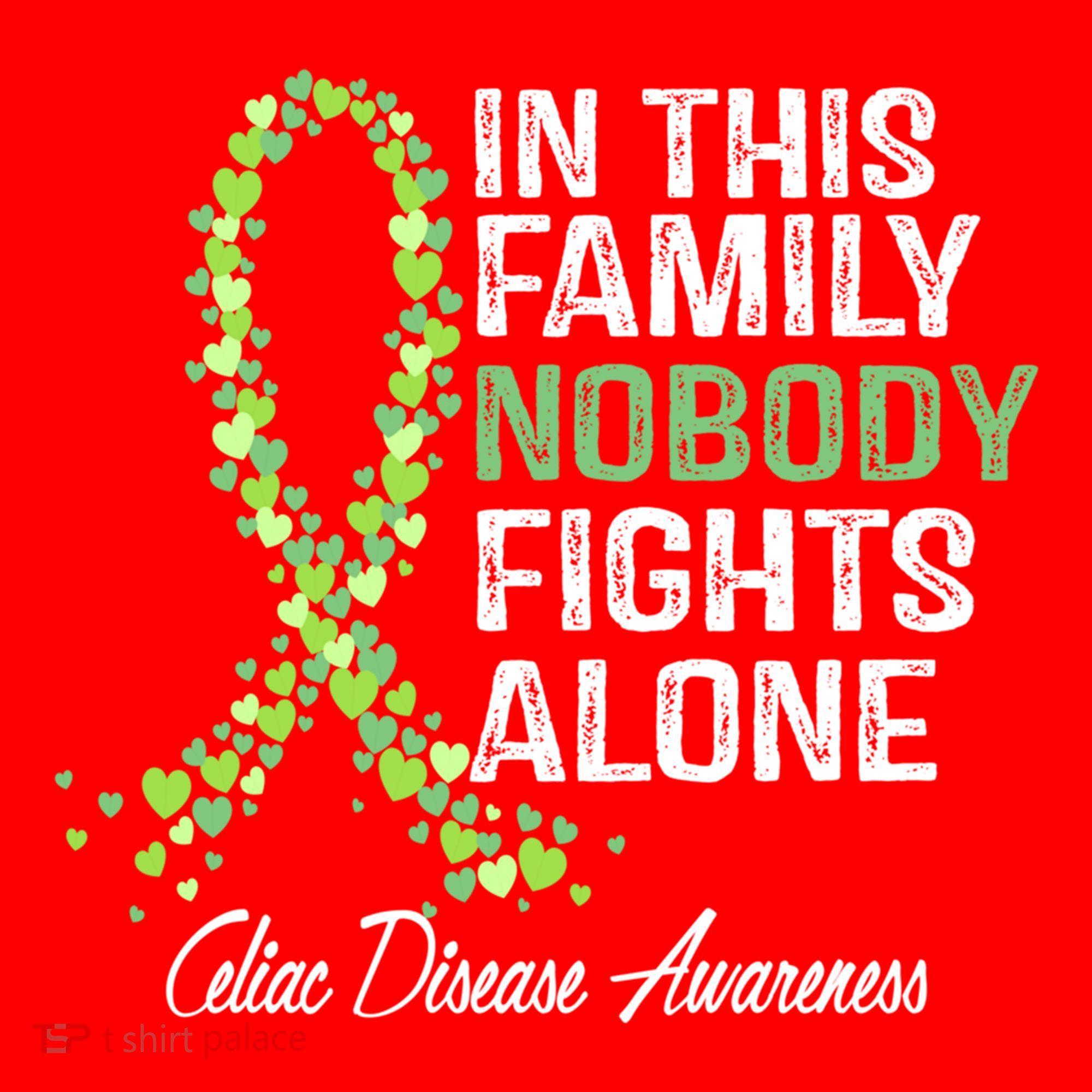 Family Support Warrior Fighter Celiac Disease Awareness Gift Santa Hat