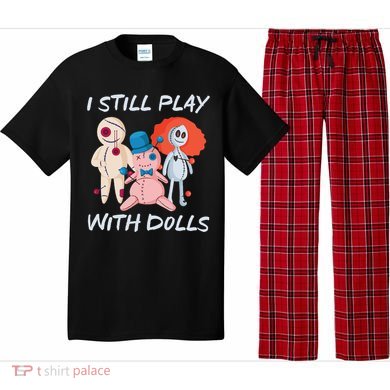 Funny Scary Witch Voodoo Doll Gift Halloween Pajama Set