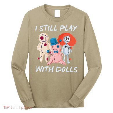 Funny Scary Witch Voodoo Doll Gift Halloween Long Sleeve Shirt