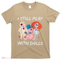 Funny Scary Witch Voodoo Doll Gift Halloween T-Shirt thumb 0
