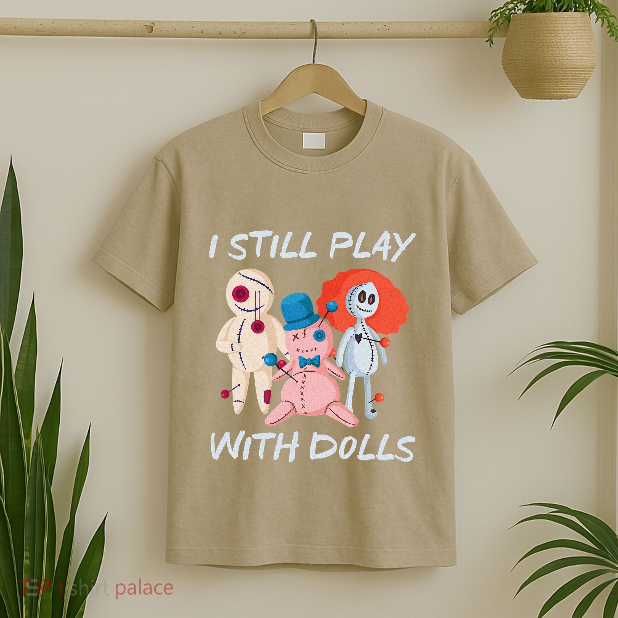Funny Scary Witch Voodoo Doll Gift Halloween T-Shirt