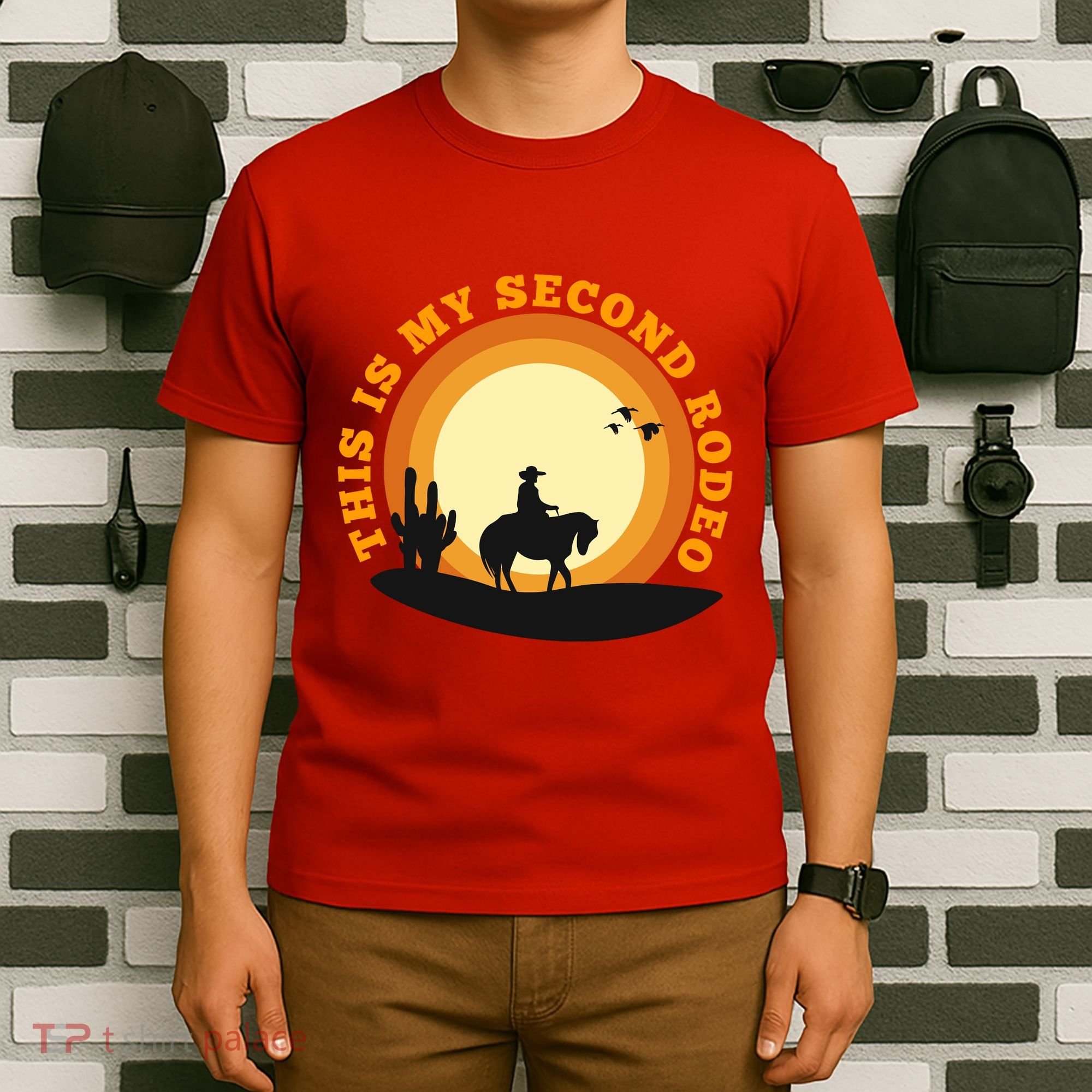 Funny Sarcastic Western This Is My Second Rodeo Cowboy T-Shirt
